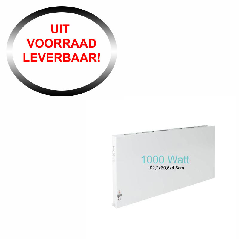 Onbevreesd hulp in de huishouding Aanpassen Hybride 1000w infrarood radiator online | Verwarmingaktie.nl